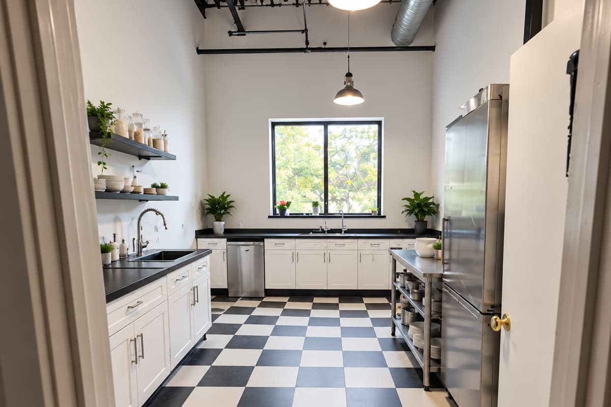 Kitchen after renovation