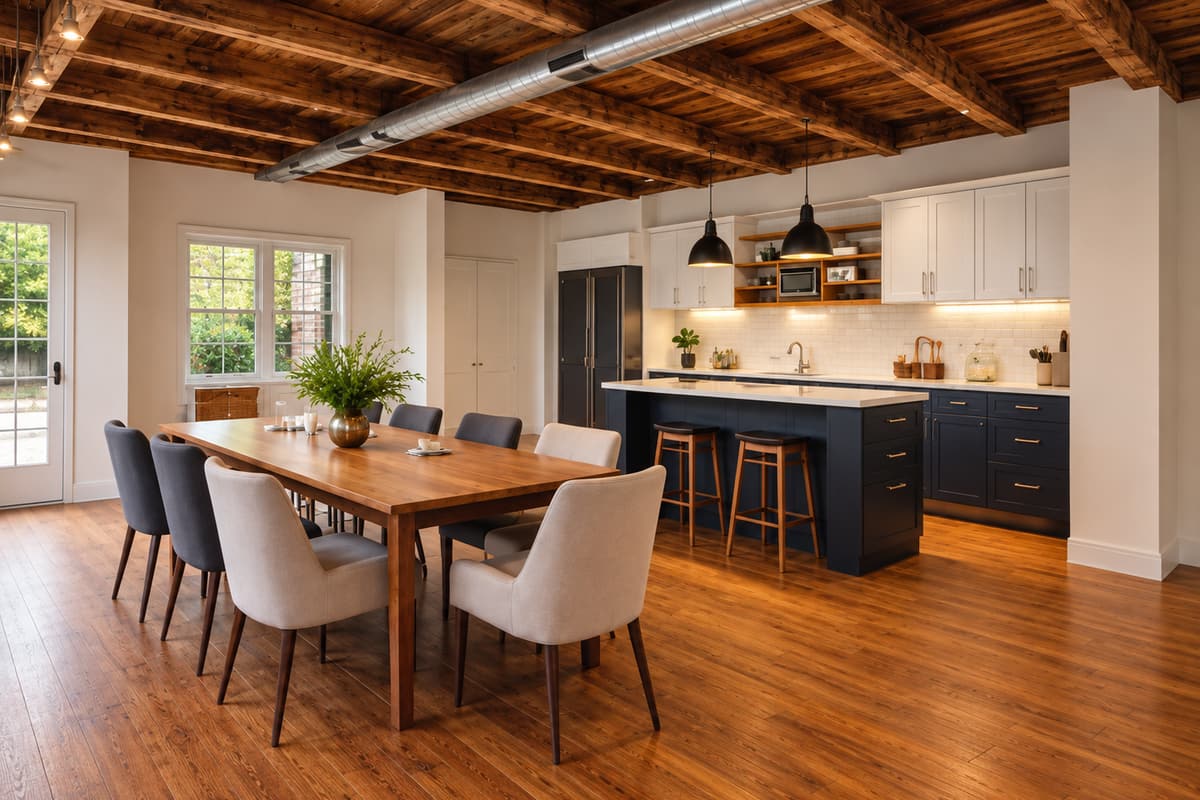 Kitchen & Dining after renovation
