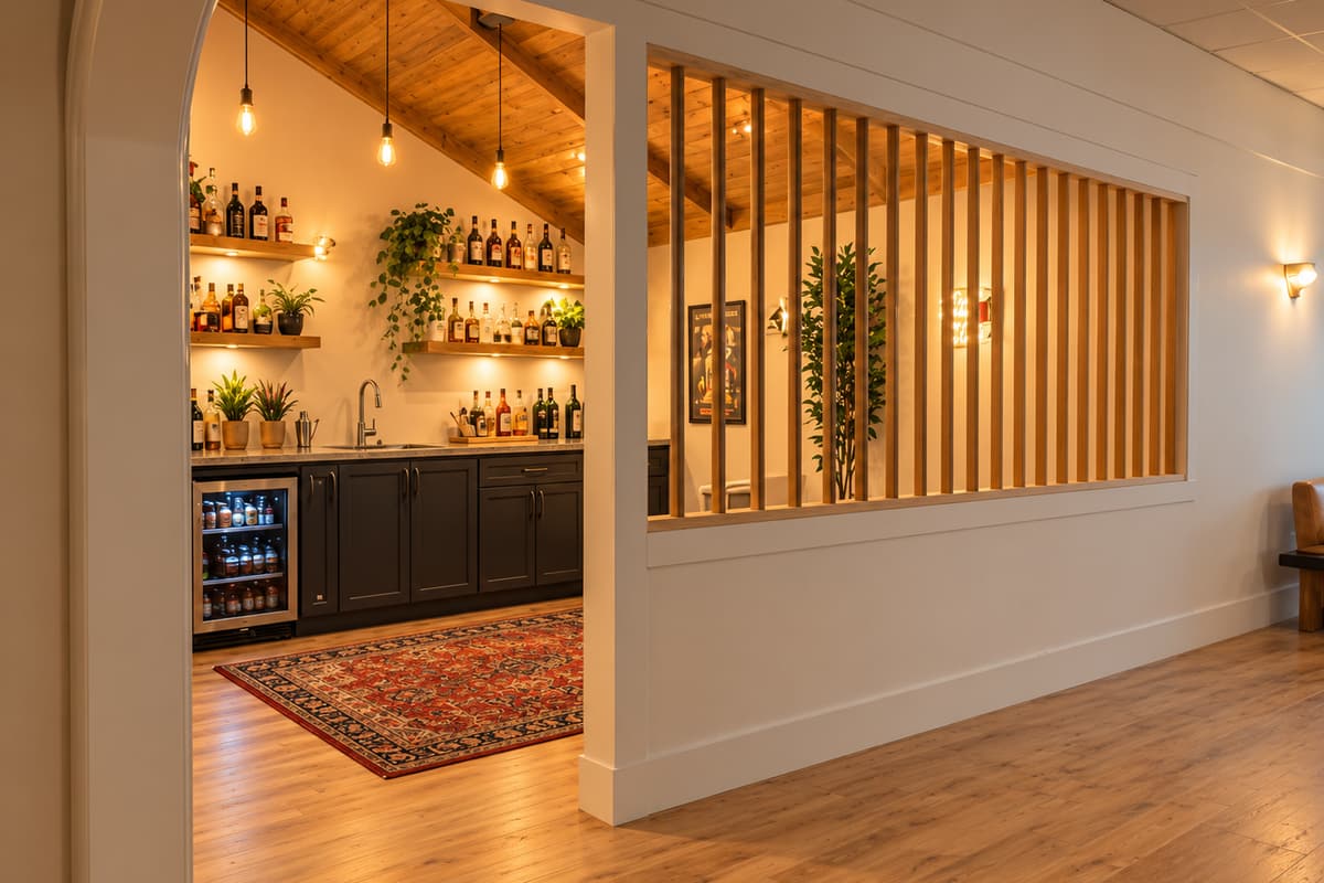 Lounge after renovation